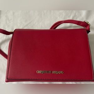 Christian Siriano Red Bag